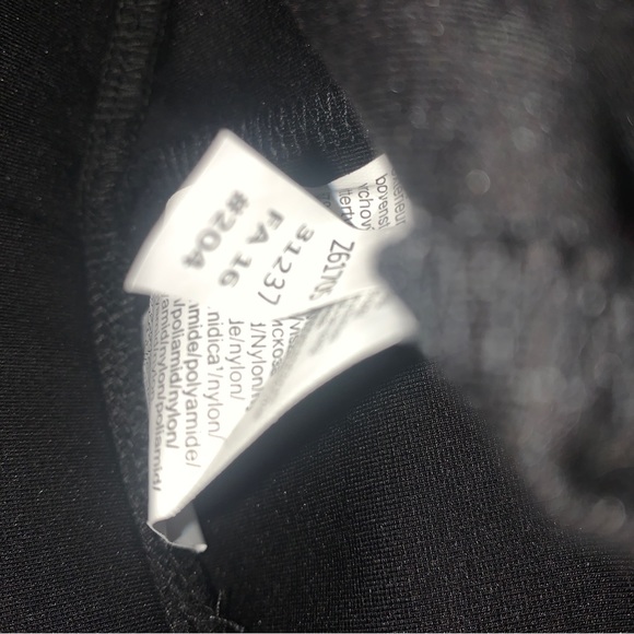 Venus Womens Size S Black Stretch Pants Lace Bottom Pull On - Picture 2 of 4